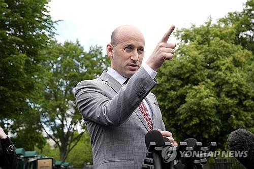 ▲ 스티븐 밀러 백악관 부비서실장.ⓒ연합뉴스.