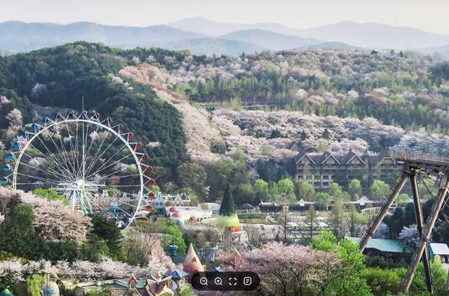 ▲ 용인 에버랜드 전경. ⓒ용인시 제공