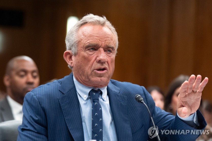 ▲ 로버트 케네디 주니어 미국 보건복지부 장관. ⓒ연합뉴스.