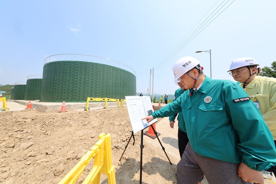 ▲ 청도군(군수 김하수)이 수돗물 누수 차단과 안정적인 급수체계 구축을 위해 상수도 전반에 대한 본격적인 대응에 나섰다.ⓒ청도군