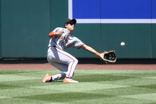 ▲ 이정후가 마이애미와 경기에서 선발 제외됐고, 9회 말 대주자로 출전했다.ⓒ연합뉴스 제공