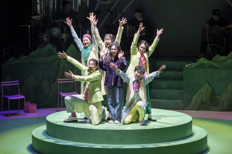 ▲ 뮤지컬 '키키의 경계성 인격장애 다이어리' 공연 장면.ⓒ국립아시아문화전당재단