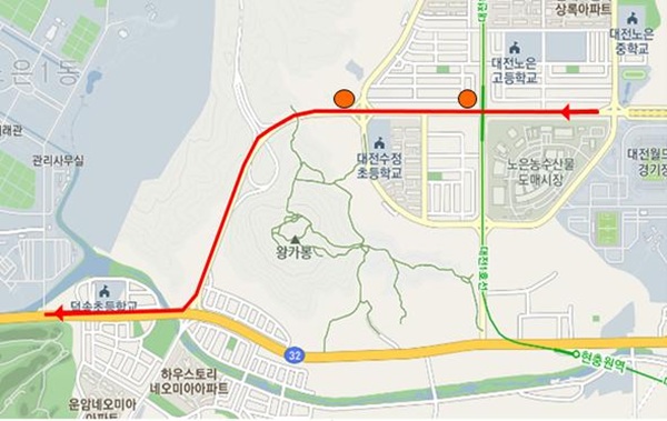 ▲ 제70회 현충일인 6월 6일 국립대전현충원 참배객 약 5만 명의 편의를 위해 교통특별대책을 시행한다.ⓒ대전시
