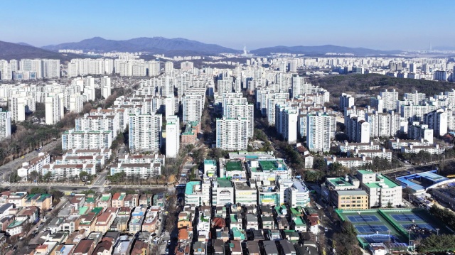 ▲ 성남시 분당구 소재 분당신도시 전경. ⓒ성남시 제공