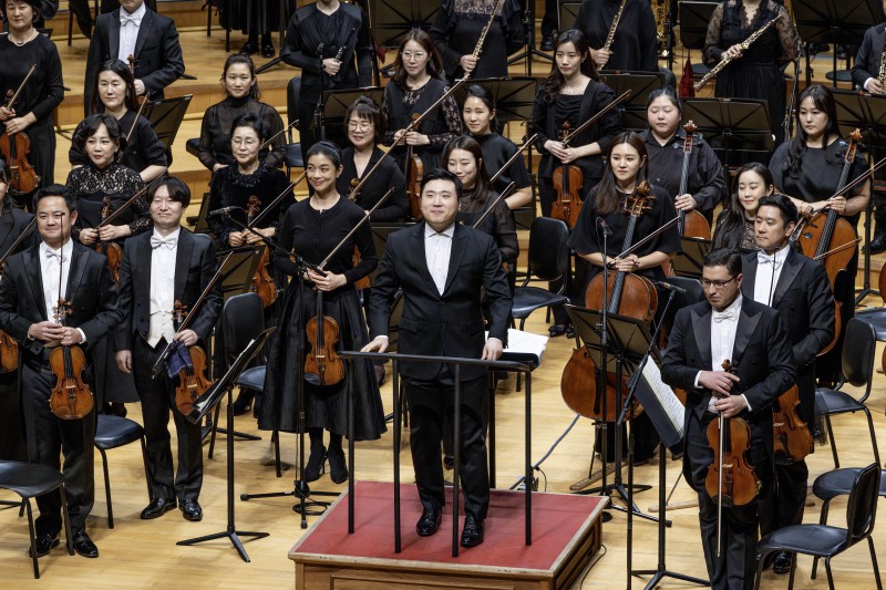 ▲ 지난 2월 진행된 서울시향 지휘 펠로십 특별공연.ⓒ서울시향