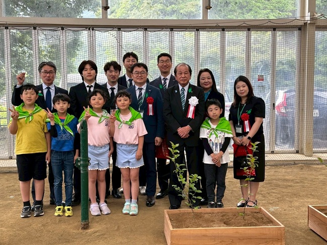 ▲ 횡성군이 일본 야즈정과 자매결연 교류 20주년을 맞아 의미 있는 행사를 일본 돗토리현 야즈정 현지에서 진행했다.ⓒ횡성군