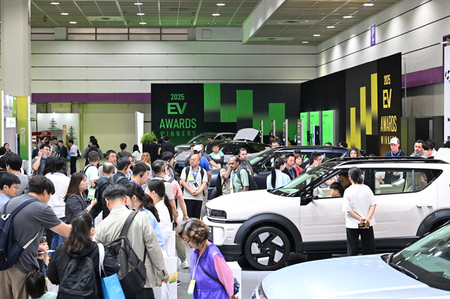 ▲ 국내 대표 전기차 전시회 ‘EV트렌드코리아 2025’가 3일 서울 코엑스 A홀에서 열리고 있다. ⓒEV트렌드코리아