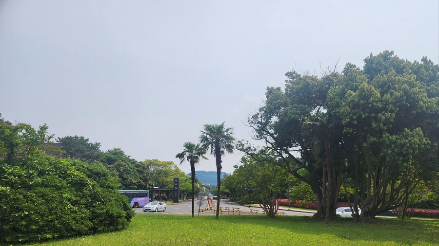 ▲ 제주대학교 아라캠퍼스 정문 전경 ⓒ노재균 기자