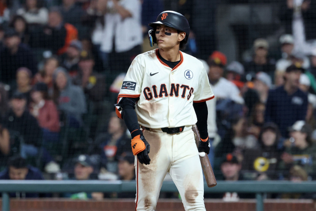 ▲ 샌프란시스코 이정후가 샌디에이고전에서 5타수 무안타를 기록했다. 팀은 2-3 역전 패를 당했다.ⓒ연합뉴스 제공