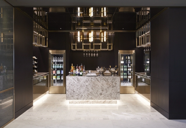 ▲ 파르나스호텔 클럽 라운지가 커뮤니티에 적용된 예시.ⓒGS건설