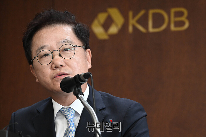 ▲ 강석훈 산업은행장ⓒ뉴데일리