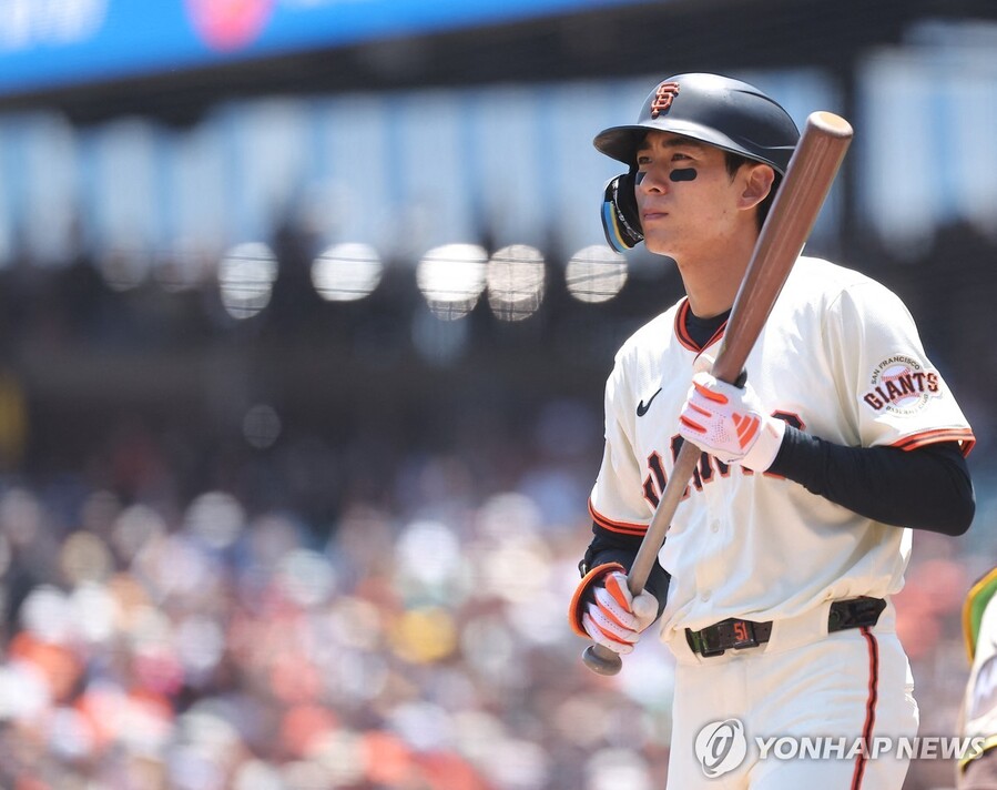 ▲ 샌프란시스코 이정후가 2경기 연속 2루타를 터뜨리며 상승세를 이어갔다.ⓒ연합뉴스 제공