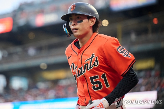 ▲ 샌프란시스코 이정후가 대타로 출전해 삼진을 당했다. 팀은 4연승을 달렸다.ⓒ연합뉴스 제공