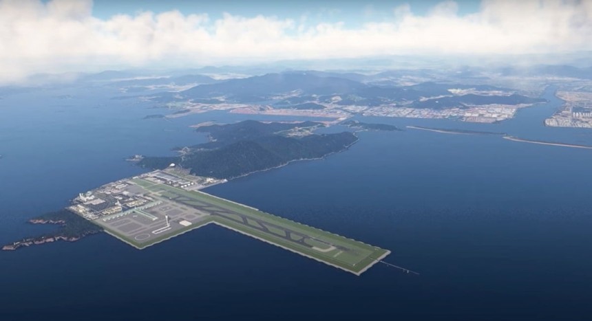 ▲ 가덕도신공항 조감도. ⓒ 현대건설
