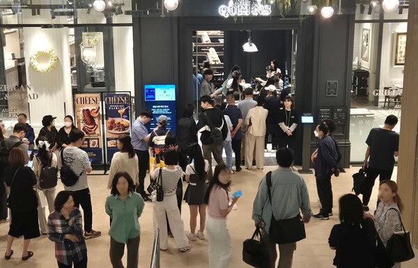 ▲ 애슐리퀸즈 구의 이스트폴점 ⓒ이랜드