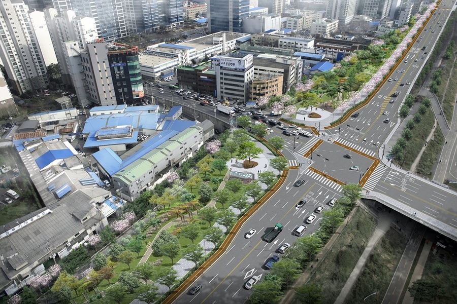 ▲ 오목교 평면교차로 조감도 ⓒ서울시