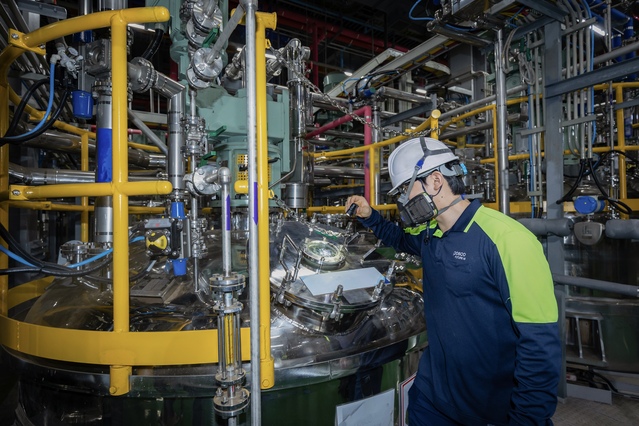 ▲ 포스코퓨처엠 광양 전구체 공장 내부 모습 ⓒ포스코퓨처엠