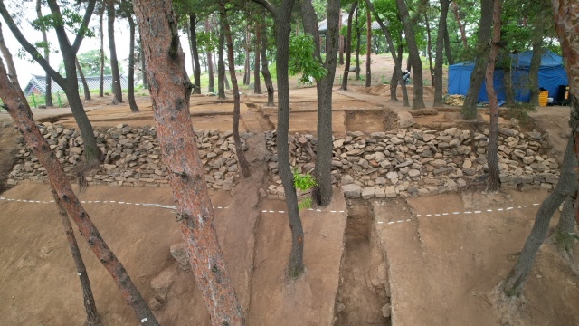 ▲ 오산 독산성 세마대지 학술발굴조사 현장ⓒ오산시 제공