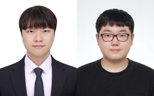 ▲ 김윤건 석사과정생(왼쪽)과 김태현 석박사통합과정생.ⓒ동국대