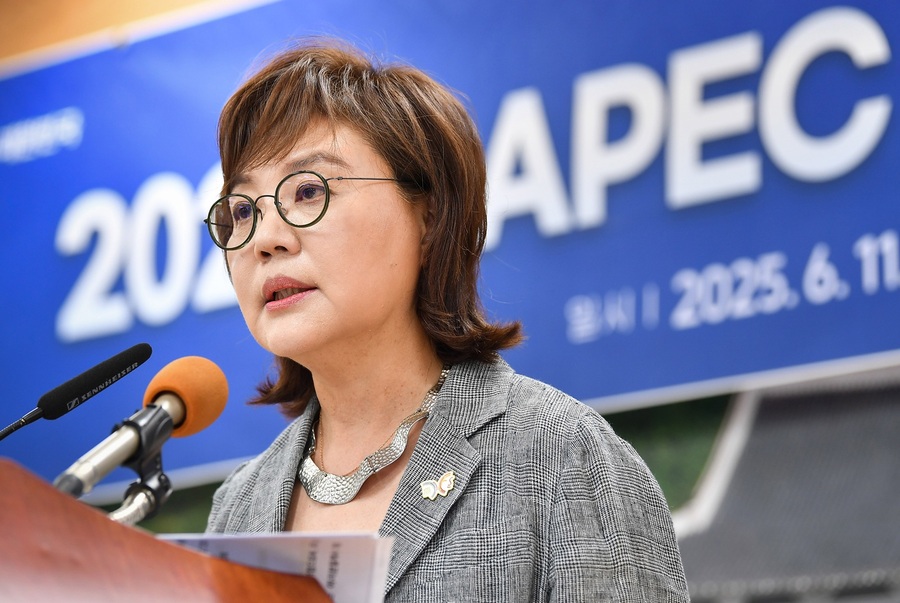 ▲ 경상북도는 11일 경북도청 브리핑룸에서 ‘2025년 APEC 정상회의 준비상황’ 등에 관한 브리핑을 열고 차질 없는 준비 현황을 강조했다.ⓒ경북도
