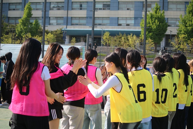 ▲ 인문캠퍼스 백마체전.ⓒ명지대