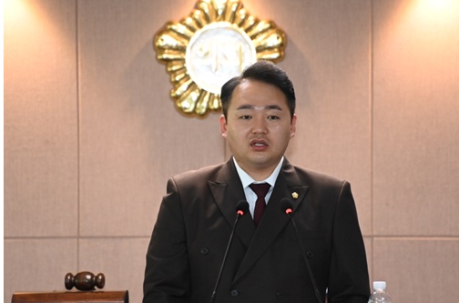 ▲ 조대웅 의원(국민의힘, 비래·송촌·중리동).ⓒ대덕구의회