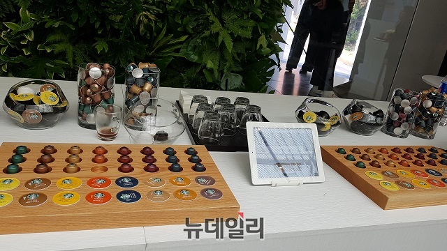 ▲ 2019년 당시 글로벌 최초로 한국에서 선보인 '스타벅스 앳 홈' 제품ⓒ조현우 기자