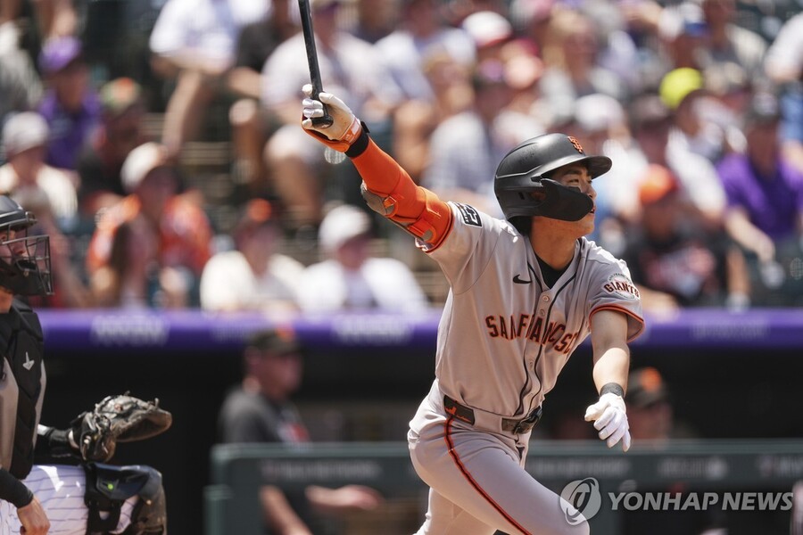 ▲ 샌프란시스코 이정후가 3경기 연속 안타 행진을 이어갔다.ⓒ연합뉴스 제공