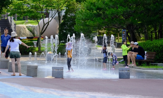 ▲ 용인농촌테마파크 내 수경시설 모습. ⓒ용인시 제공