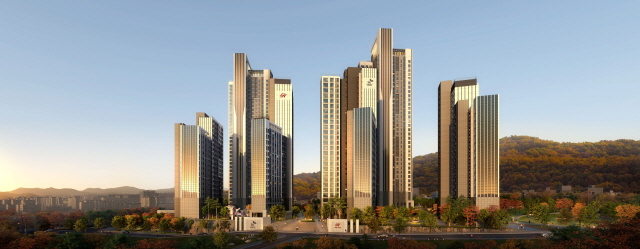 ▲ 면목 7구역 재개발정비사업 투시도ⓒSK에코플랜트