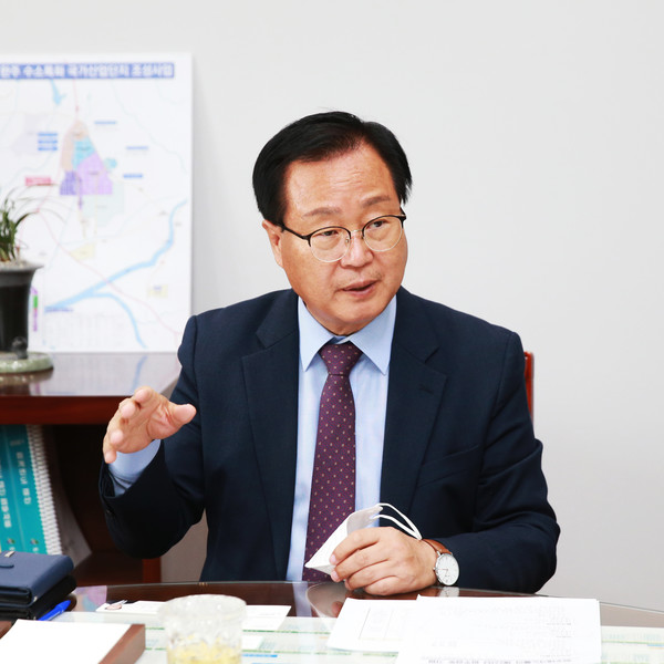 ▲ ⓒ유희태 전북 완주군수. 김성수기자
