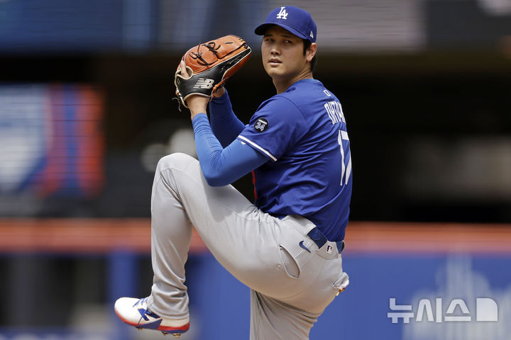 ▲ 오타니 쇼헤이가 다저스 유니폼을 입고 처음으로 투수로 출격한다.ⓒ뉴시스 제공