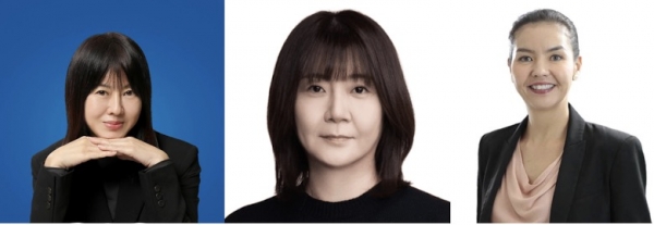 ▲ (좌측부터) 이윤헌 펩시코리아 CEO, 서현주 스타쉽엔터테인먼트 총괄 제작자, 마가렛 키 MSL APAC 대표. ©Cannes Lions