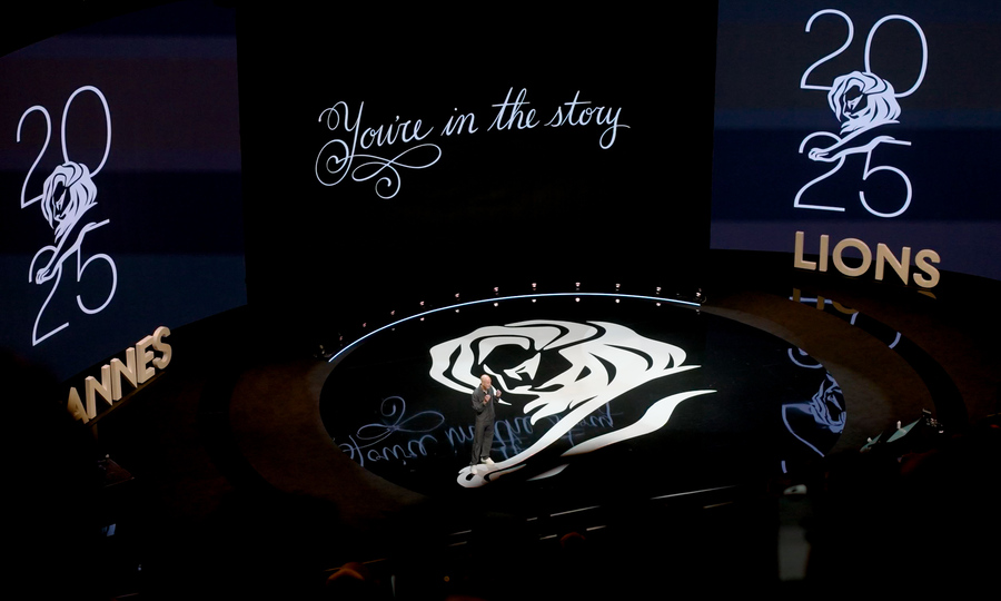 ▲ 2025 칸라이언즈 오프닝 세미나 연사로 선 토르 마이런 애플 부사장. ©프랑스 칸 = 이준원 기자