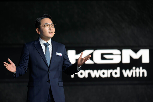 ▲ 곽정현 사업전략부문장 ⓒKGM