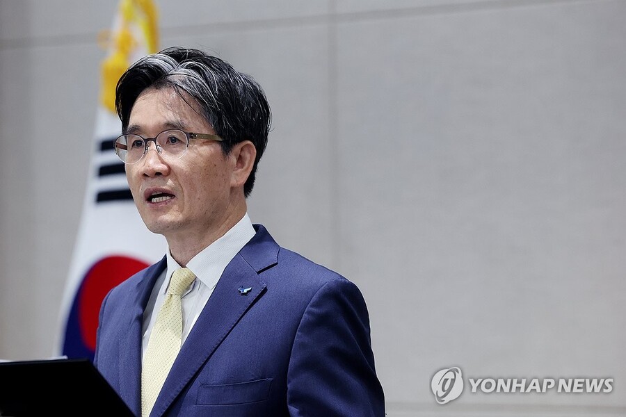 ▲ 오동운 고위공직자범죄수사처장이 17일 정부과천청사 공수처에서 열린 기자간담회에서 발언하고 있다. ⓒ 연합뉴스 제공