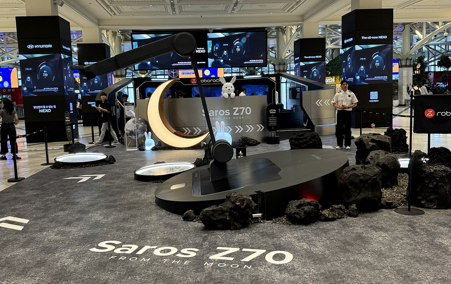 ▲ 대형 모습으로 형상화 된 Saros Z70 모습. ⓒ김재홍 기자