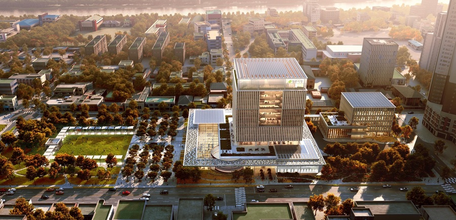 ▲ 청주시청사 예상 조감도. ⓒ청주시