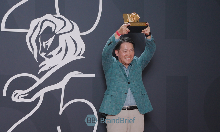 ▲ 이용우 이노션 대표이사. ©프랑스 칸 = 이준원 기자