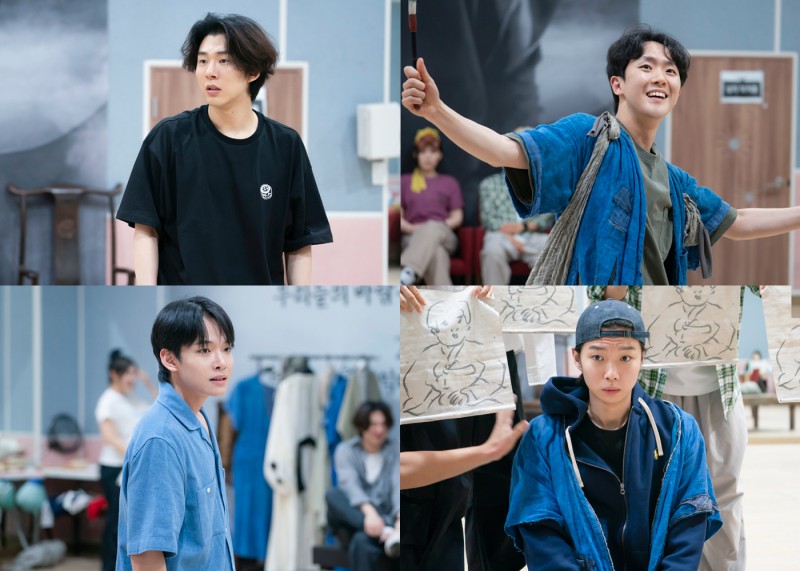 ▲ 뮤지컬 '스웨그에이지 외쳐,조선!' 연습 현장.ⓒPL엔터테인먼트