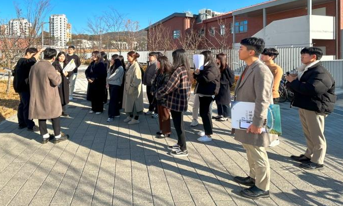 ▲ 현장 투어 모습.ⓒ행복청