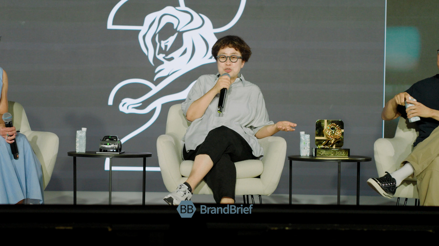 ▲ 김정아 이노션 부사장. ©프랑스 칸 = 이준원 기자