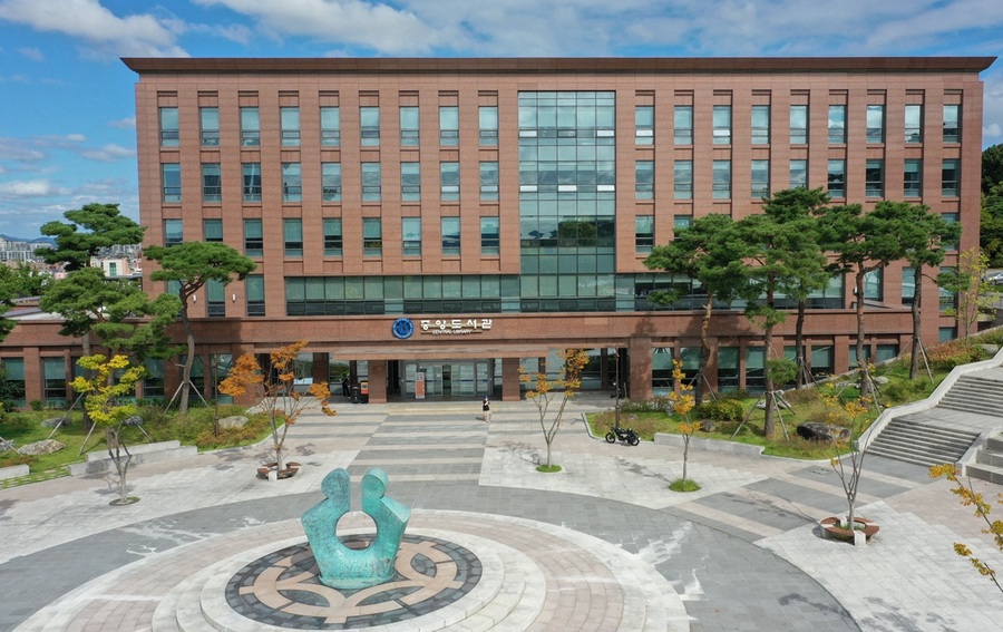 ▲ 청주대학교 중앙도서관 전경. ⓒ청주대학교