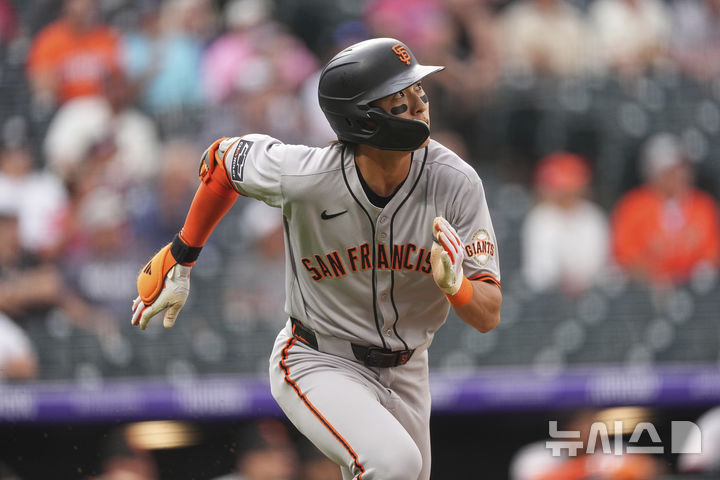 ▲ 샌프란시스코 이정후가 MLB 첫 6번 타자로 나서 4타수 무안타로 침묵했다.ⓒ뉴시스 제공