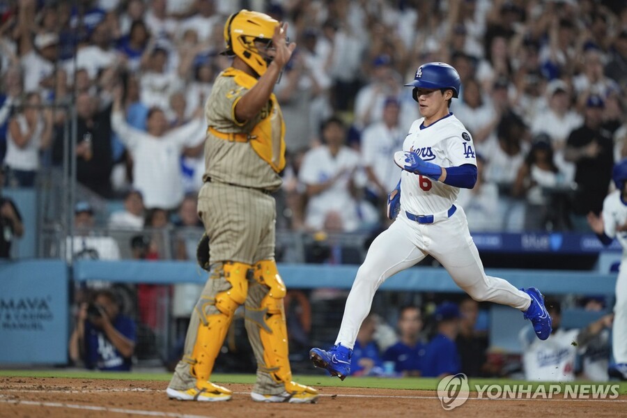 ▲ 다저스 김혜성이 4경기 만에 선발로 출전했고, 시즌 4호 2루타를 작렬시켰다.ⓒ연합뉴스 제공