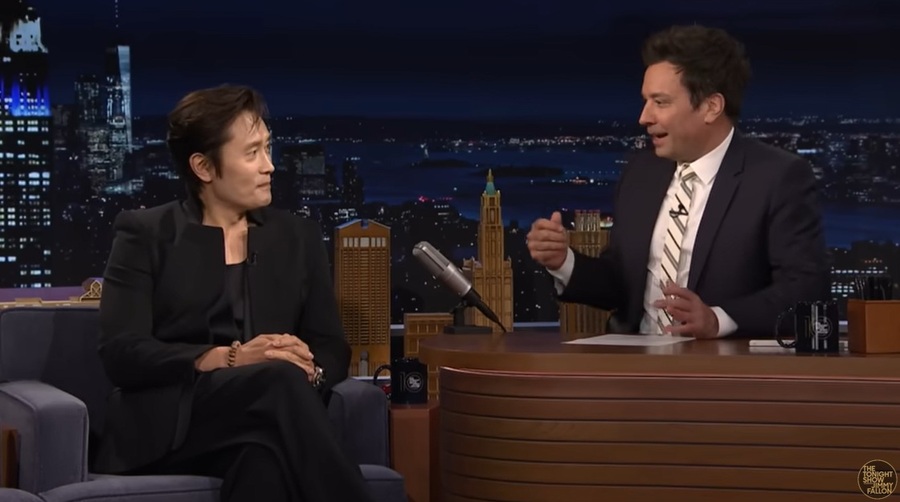 ▲ 미국 NBC 인기 프로그램 ‘더 투나잇 쇼 스타링 지미 팰런' 방송 화면 캡처.