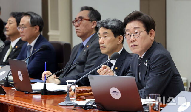▲ 이재명 대통령이 19일 서울 용산구 대통령실 청사에서 열린 국무회의에서 발언하고 있다. ⓒ뉴시스