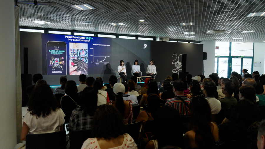 ▲ 왼쪽부터 이윤현 펩시코 코리아 제네럴 매니저, 서현주 스타십 엔터테인먼트 부사장 겸 총괄 프로듀서, 마가렛 키(Margaret Key) MSL APAC & MEA 대표. ⓒ이준원 기자