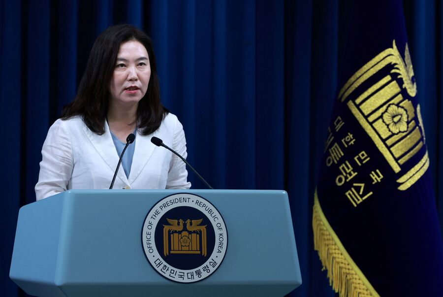 ▲ 강유정 대통령실 대변인. ⓒ뉴시스