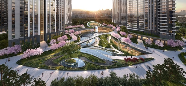 ▲ 서울 송파구 '잠실 자이 리비에르(Xi RIVIELE)' 조감도 ⓒGS건설